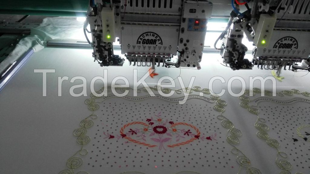 Computerised  embroidery  machine