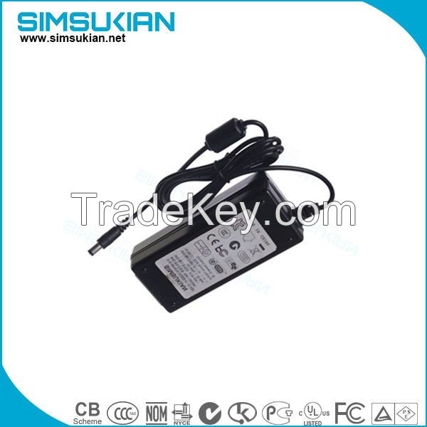 ac 100-240v to dc 24v 3a desktop power adapter