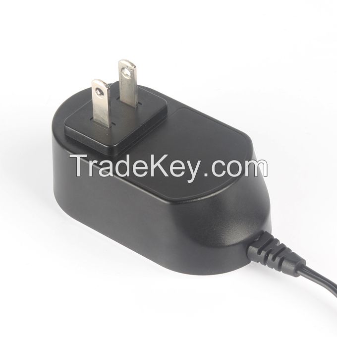 UL FCC ROHS approved 12v 0.5a 1a 1.5a 2a ac dc power adapter with DOE VI adaptor