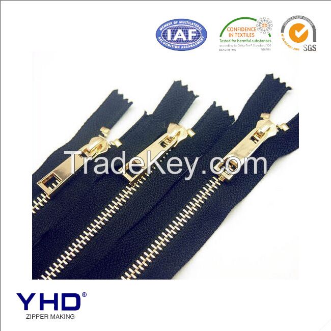 high quality 7# metal zipper