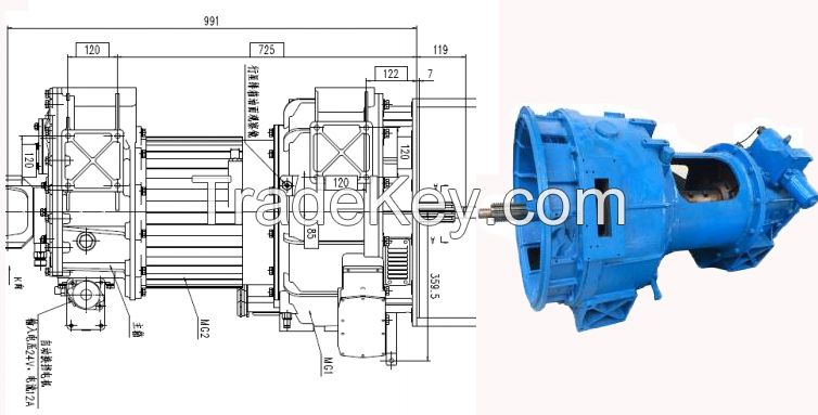 Bus transmission parts gearbox SF5S120