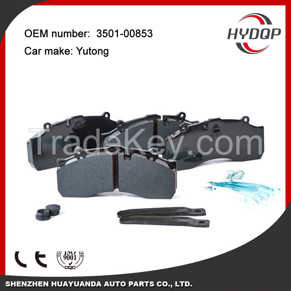 Disc brake pads, brake system, auto brake pad