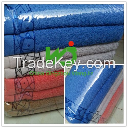 Comfortable towels factory manufacturer bath towels beach towels