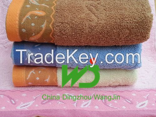 Factory direct sell bath towels 100% cotton low price