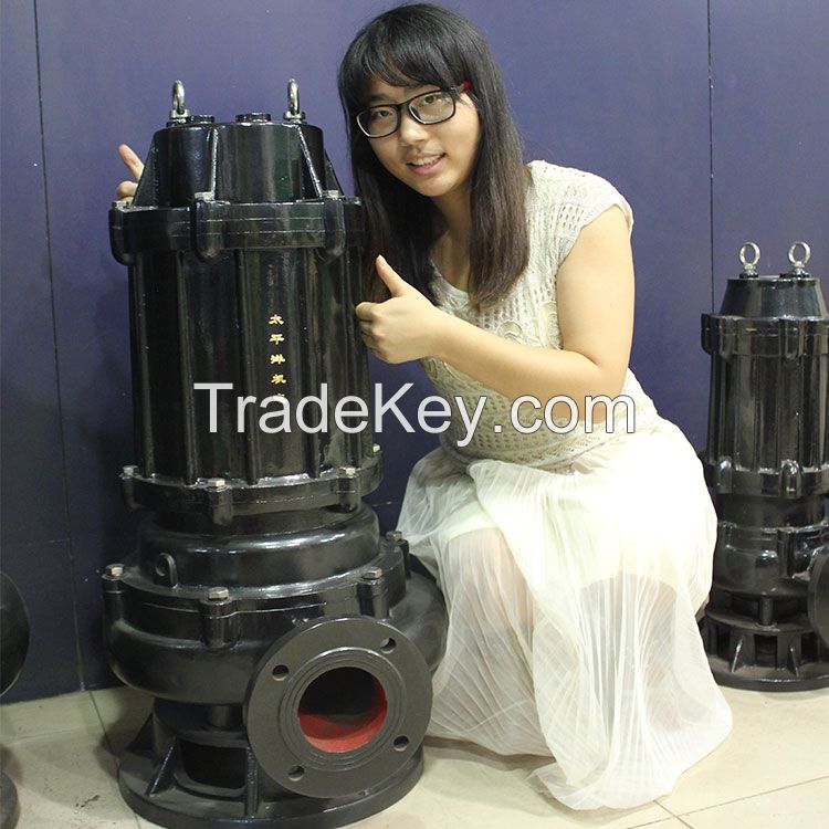 2015 Top Sale Good Quality Non-clog Sewage Submersible Water Pump