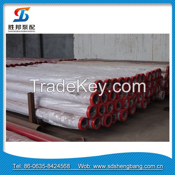 Concrete pump spare parts two layer DN125/ DN100 concrete pump pipe