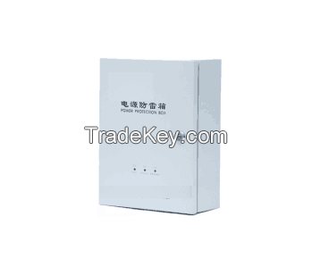 Lightning protective box for AC power system