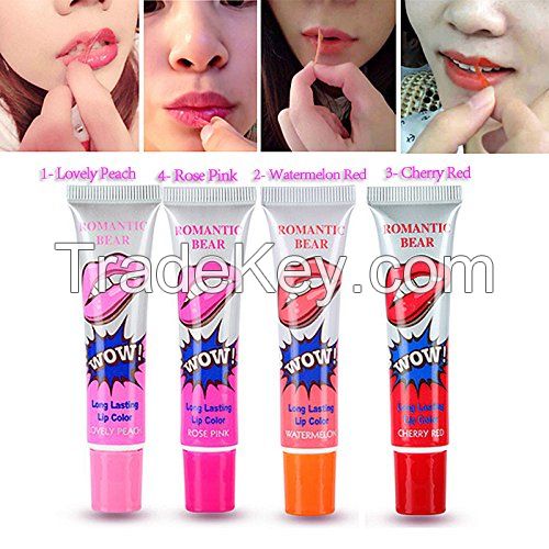 Waterproof Women Lady Peel-off Lip Gloss Lipstick LiquidÂ in Pakistan