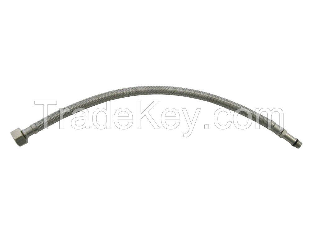 Stainless steel Wire & Nelon Flexible Female-Female Water Tap Connecto