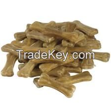 pressed bone nature color rawhide dog treats chews 