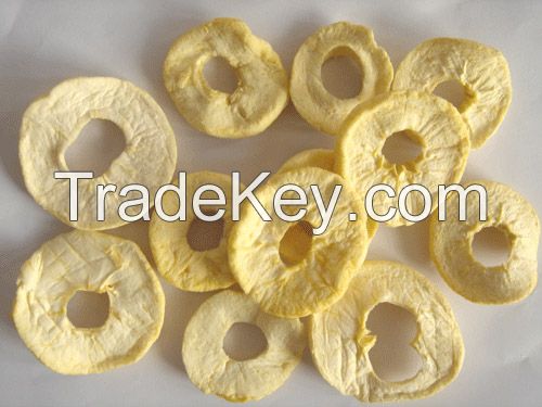 Healthy fruit snack dried apple ring 