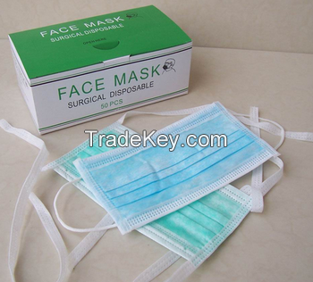 Disposable Face Mask Saloon Dust Clean Mouth Nose Protection Respirator