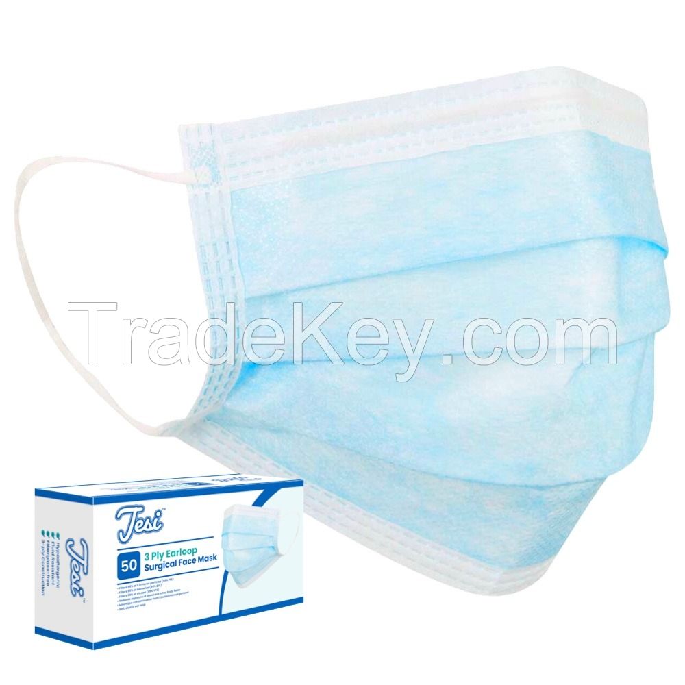 factory Disposable 3 PLY Face Surgical Mask