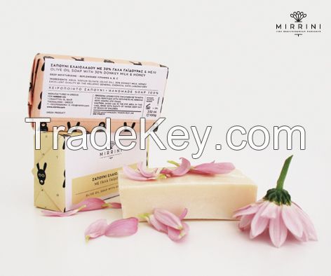 Mirrini Olive Oil  Soap with 30% Donkey Milk