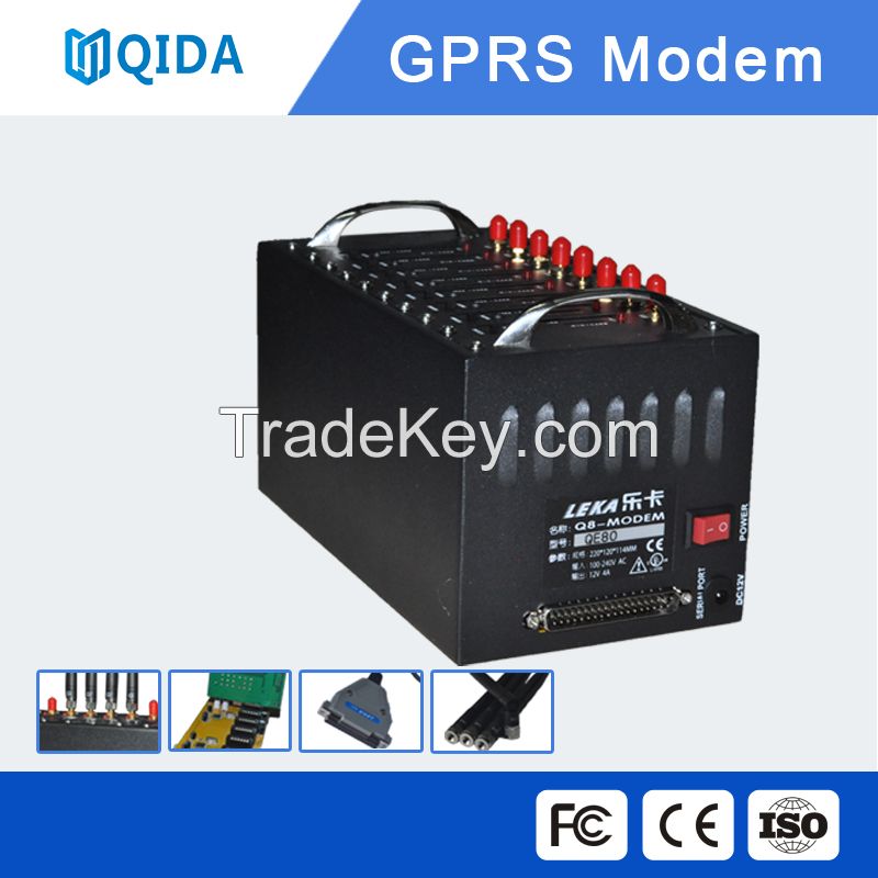 High quality multi sim gsm sms modem sending bulk sms AT command