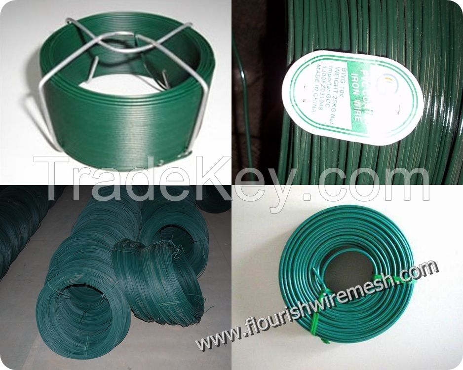 PVC coated iron wire