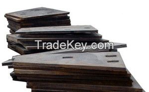 High Manganese casting liner plate for jaw crusher wear parts, Toggle Plates Side Plates Breaker Plate with high resistance