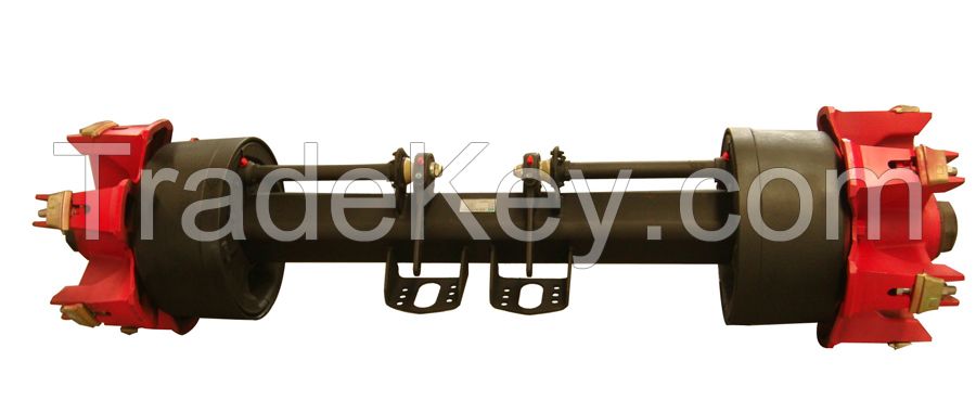 spoke axle for trailer