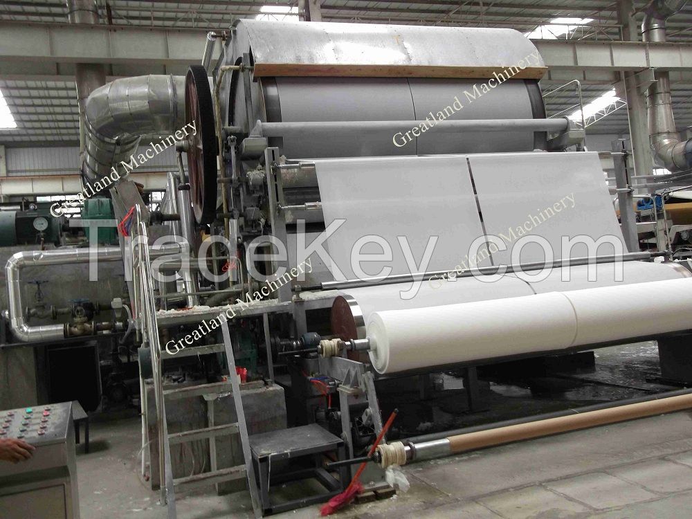 Single Cylinder Tissue Machine