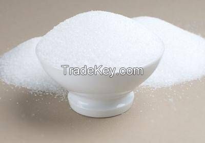 Refined Crystal White Sugar Icumsa 45 Brazilian white cristal cane sugar ICUMSA 45, 50kgs bags