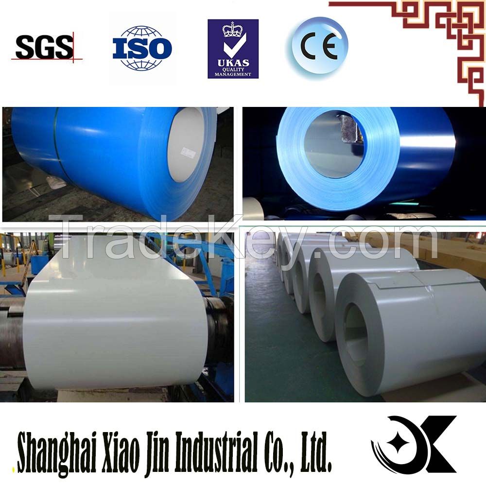 prepainted galvalume steel coil best price from Shanghai Xiaojin