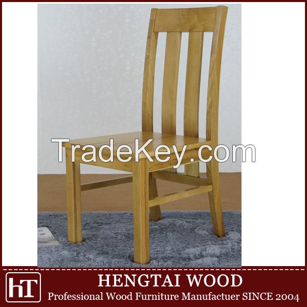 Modern design solid oak wood chair