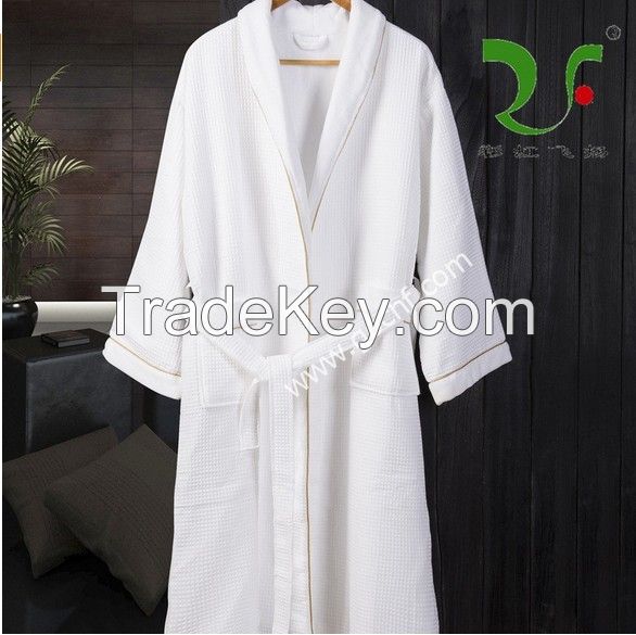 luxurious waffle velour bathrobes munufacturers