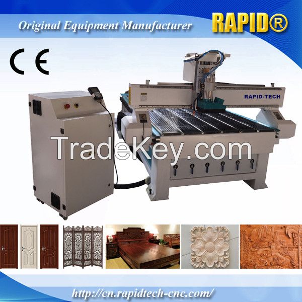 Jinan Good Quality RD-1325 water cooling wood door engraving cnc router machine