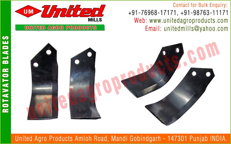 Tractor cultivators blades shovels, rotavator blades, tines, harrow discs manufacturers exporters suppliers in india