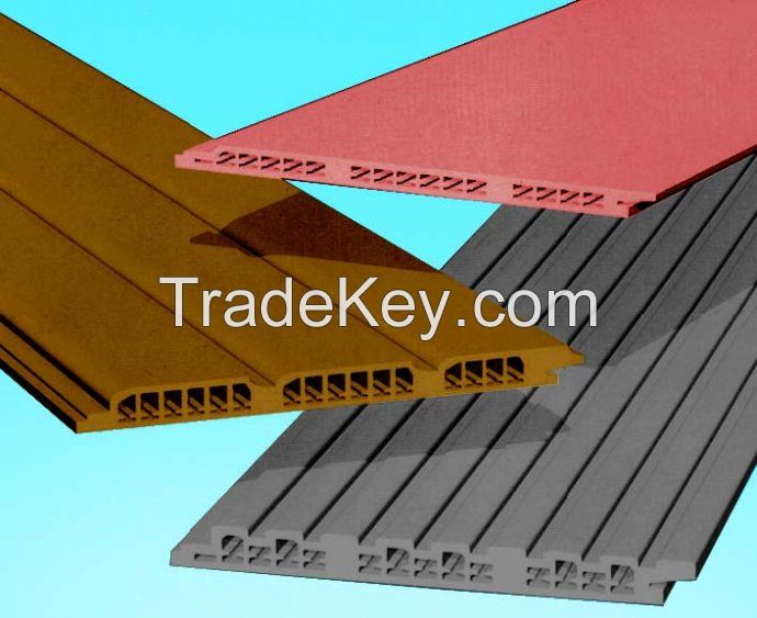 Non-asbestos fiber cement siding (K series with the different color within outer and inner side）