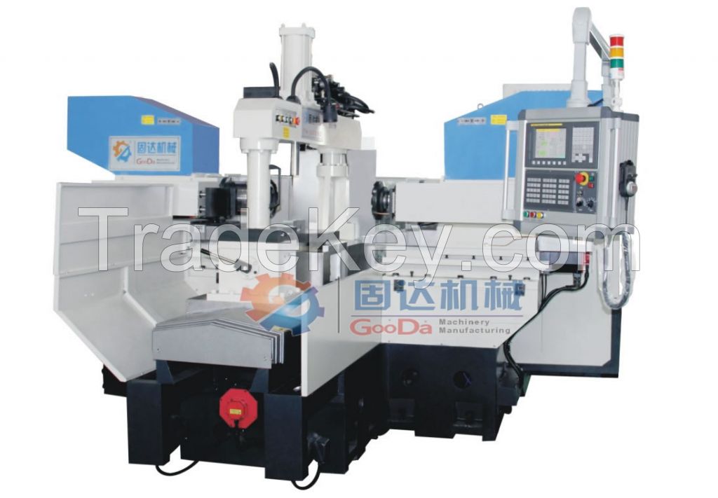 CNC duplex milling lathe For Precision metal Processing