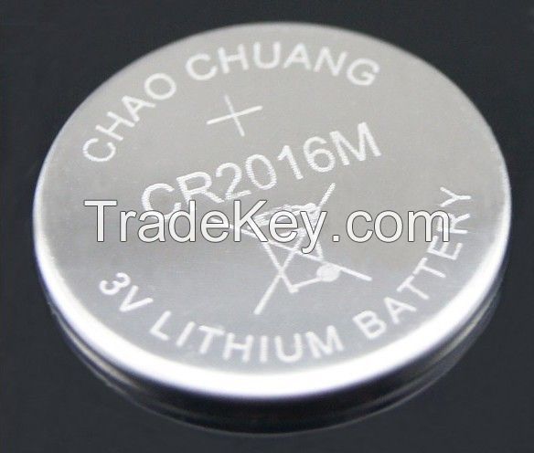 lithium button battery cr2016 for watch laptop