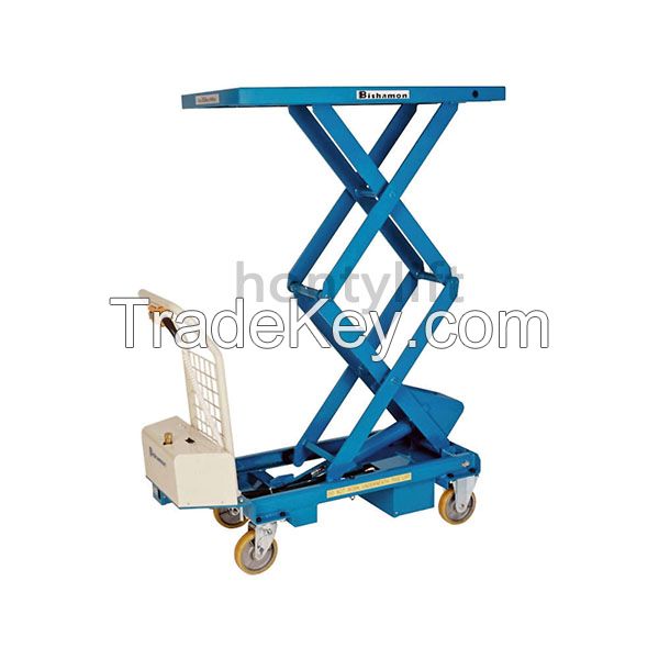 CE china supplier offers 500 kg cheap electric scissor lift platform f