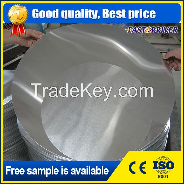 Round Aluminum Circle Plate for deep drawing