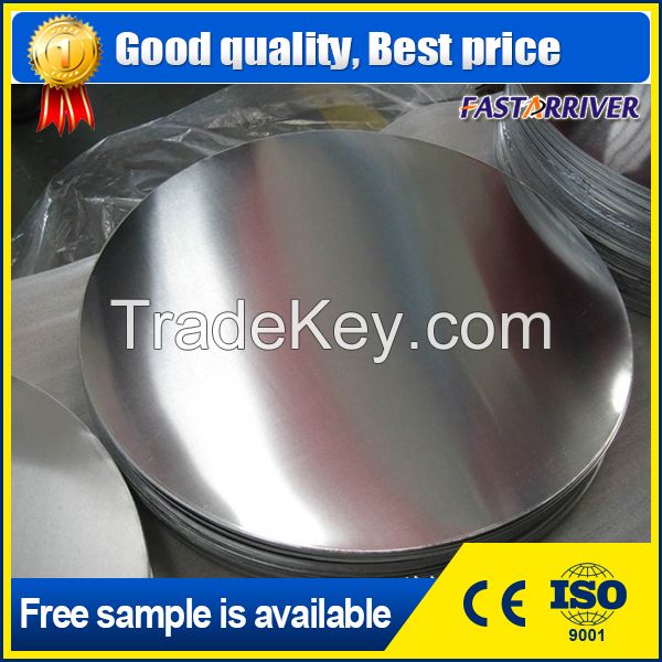 Round Aluminum Circle Plate for deep drawing