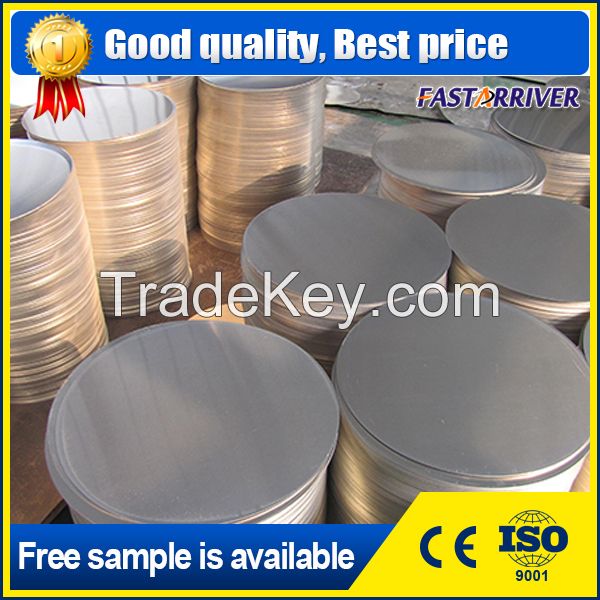 Round Aluminum Circle Plate for deep drawing