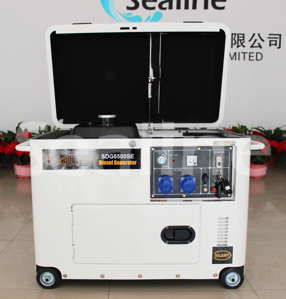 5KVA/5KW silent type diesel generator