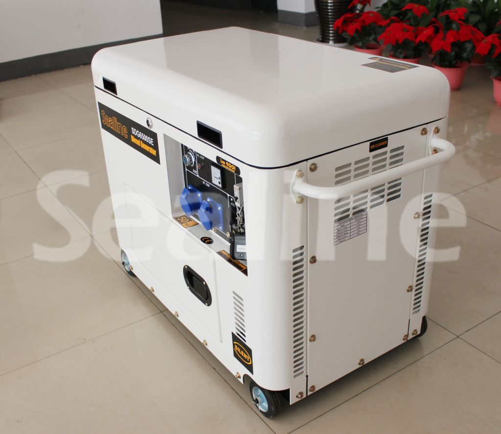 5KVA/5KW silent type diesel generator