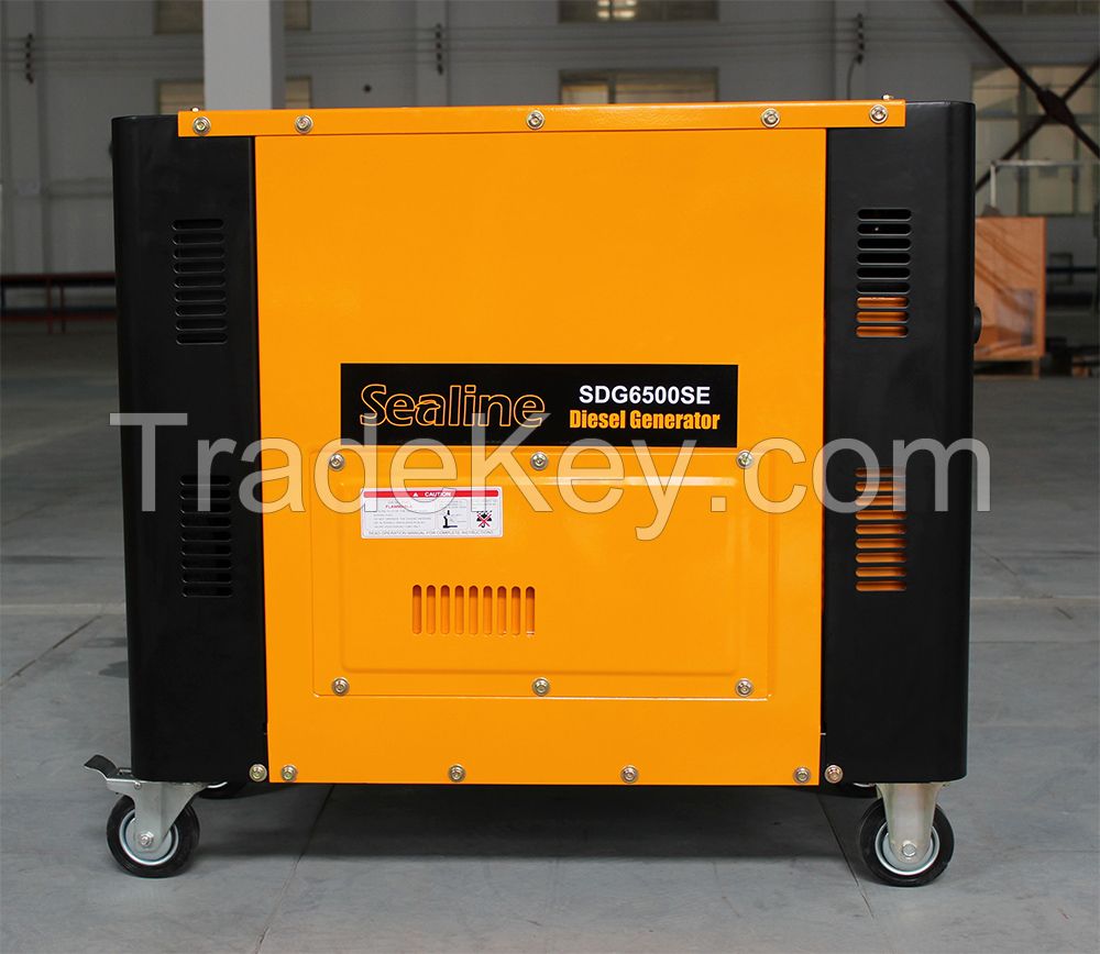 5KVA/5KW silent type diesel generator