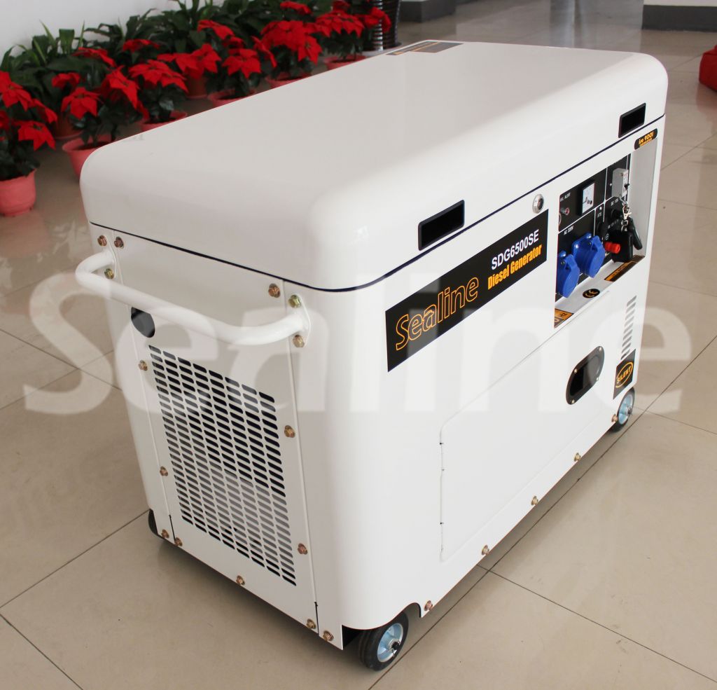 5KVA/5KW silent type diesel generator