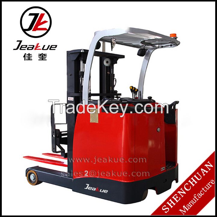 Wholesale price New Condition 2t Stand Up Reach Electric Forklift