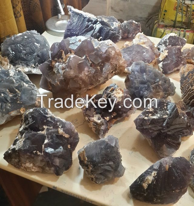 FLUORITE SPECIMENS LOT