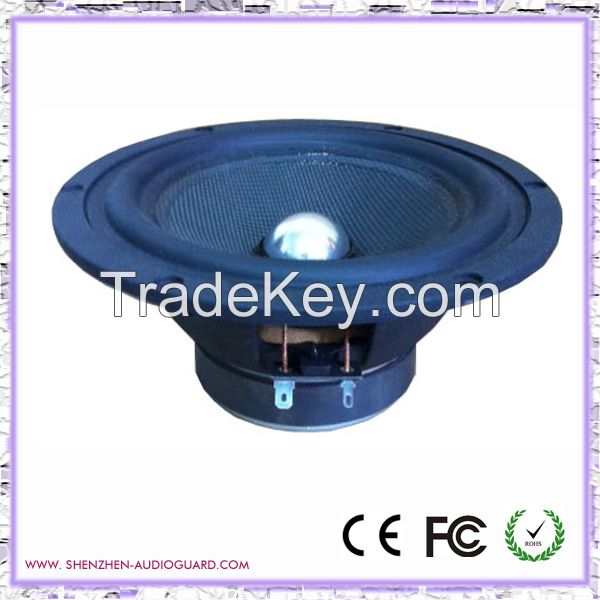 50W woofer speaker kevlar cone for hifi area / home theatre system
