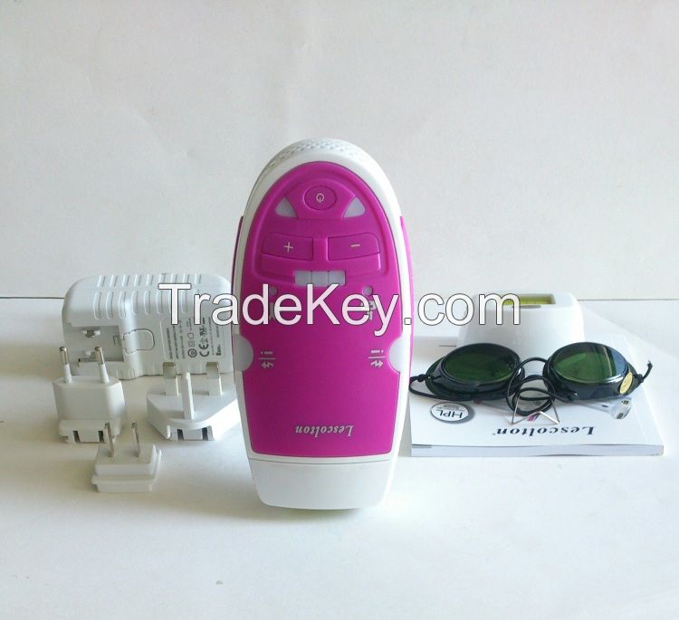 Personal care diode laser permanent hair removal device with replaceable lamp 75000flashes