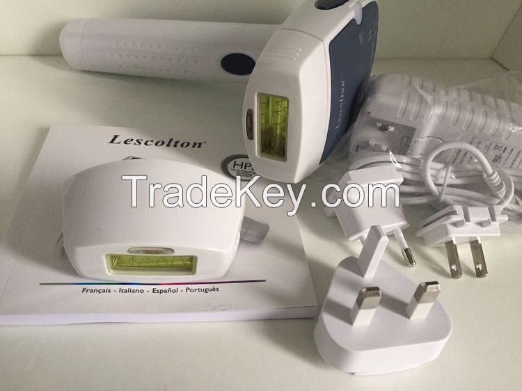 Personal care diode laser permanent hair removal device with replaceable lamp 75000flashes