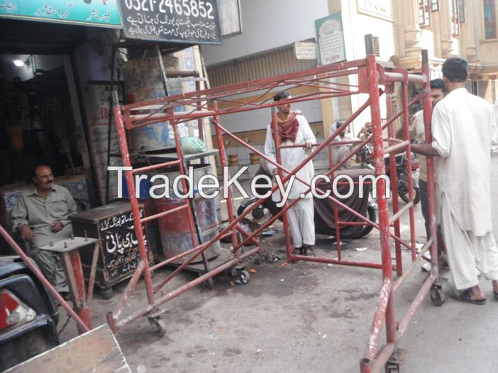 mobile scaffolding 