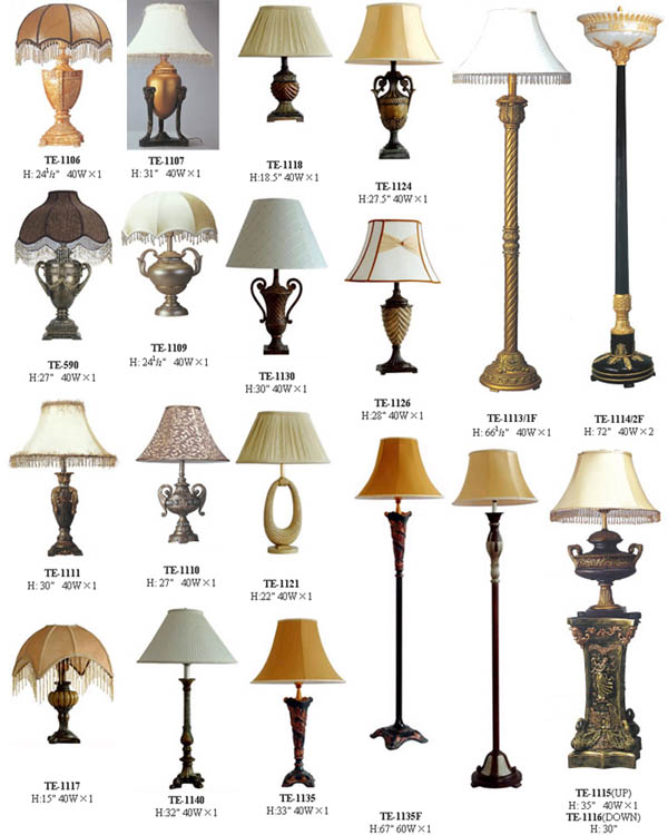 poly lamps