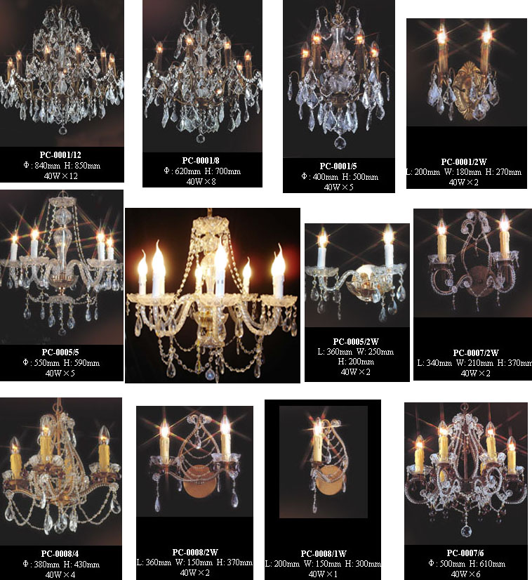 CRYSTAL LAMPS