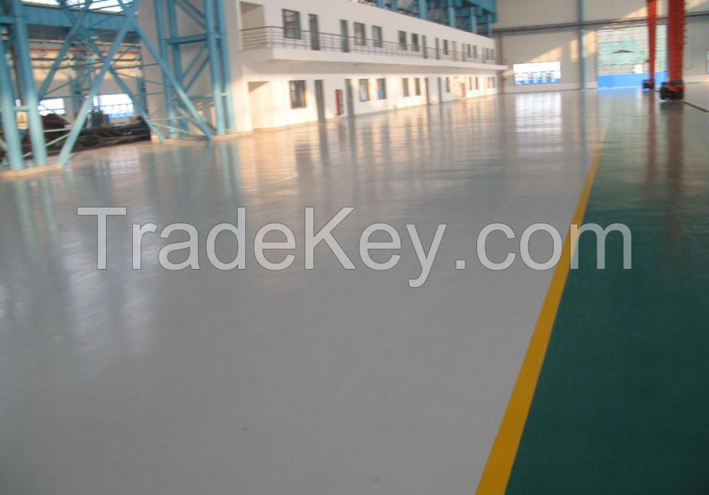 Non solvent epoxy floor paint