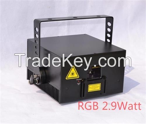RGB 2.9watt Show Light High-Quality Diode Laser